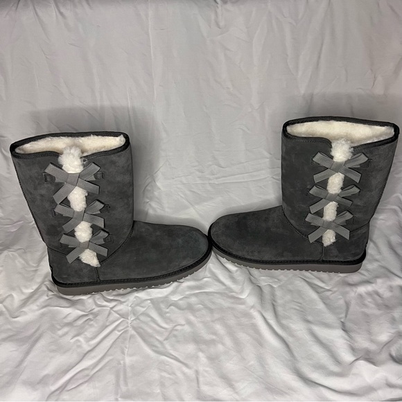 Koolaburra By Ugg Victoria Tall Boot in Stone Grey Size 12 - Picture 15 of 15